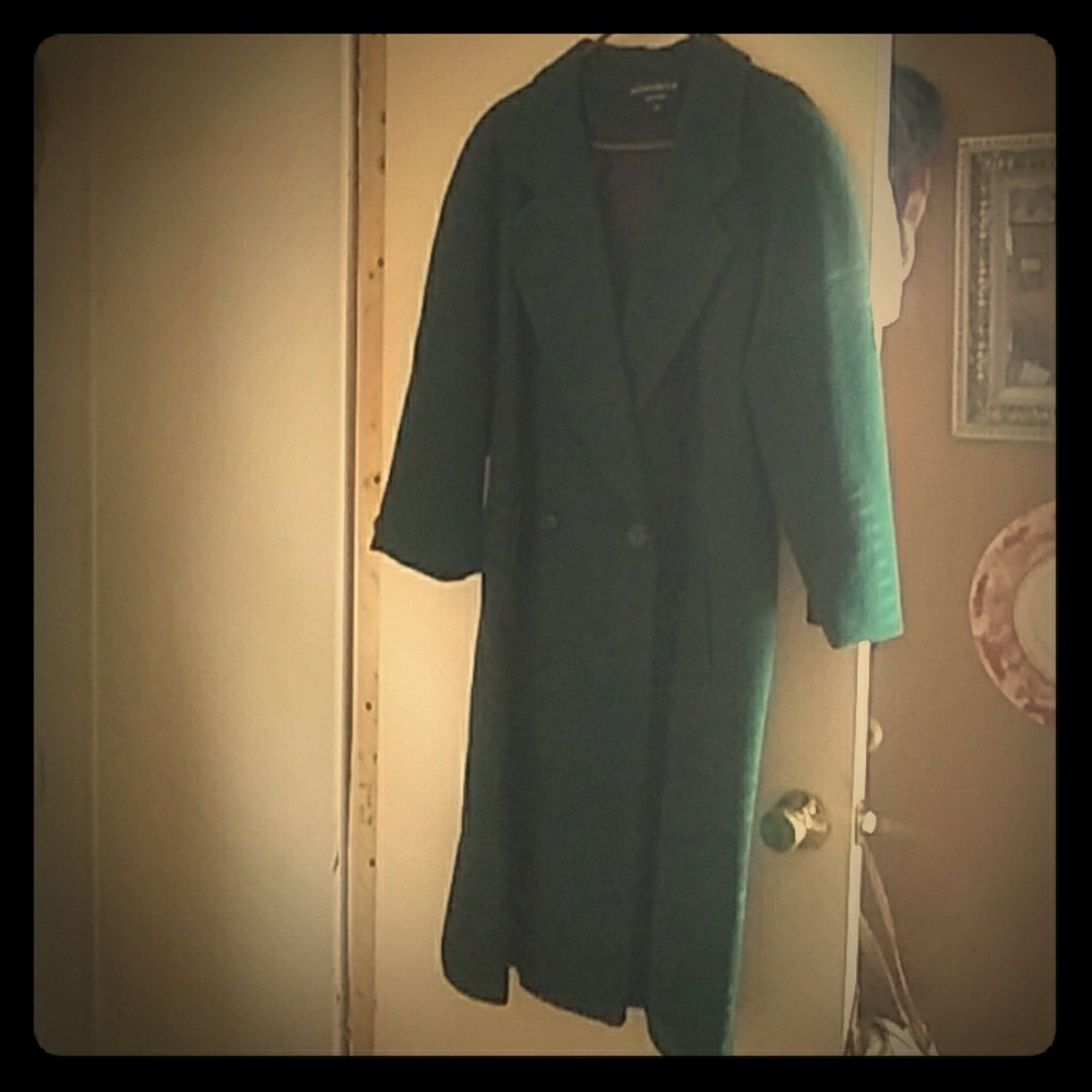 Wool coat.